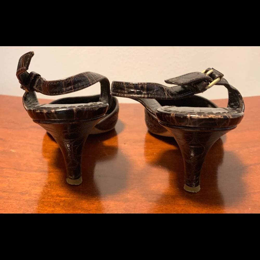 Givenchy Sling Backs Size 38 Authentic - image 3